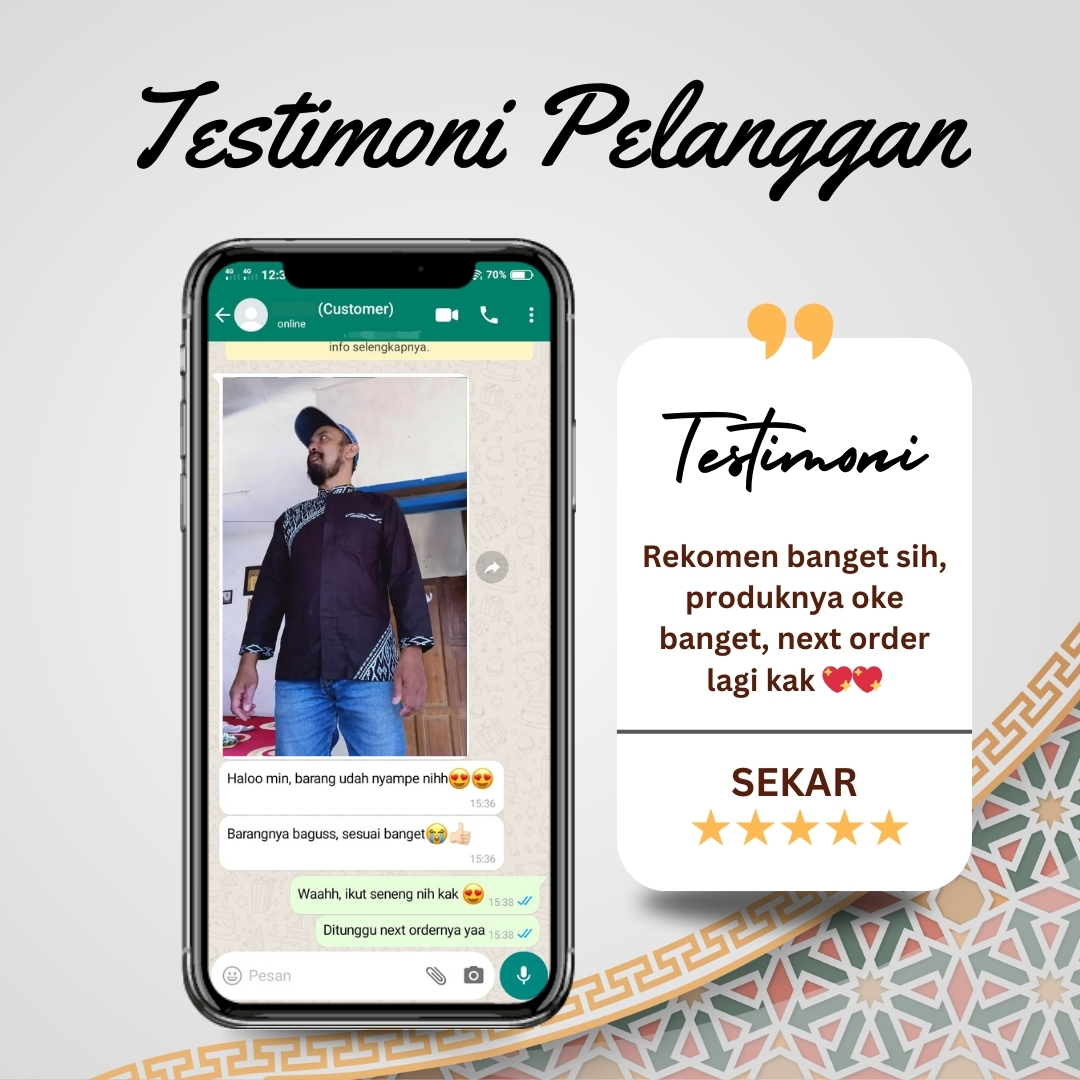 DEMONGGRUP LLC - Baju Koko Al Habibi Customer Testimonials 1